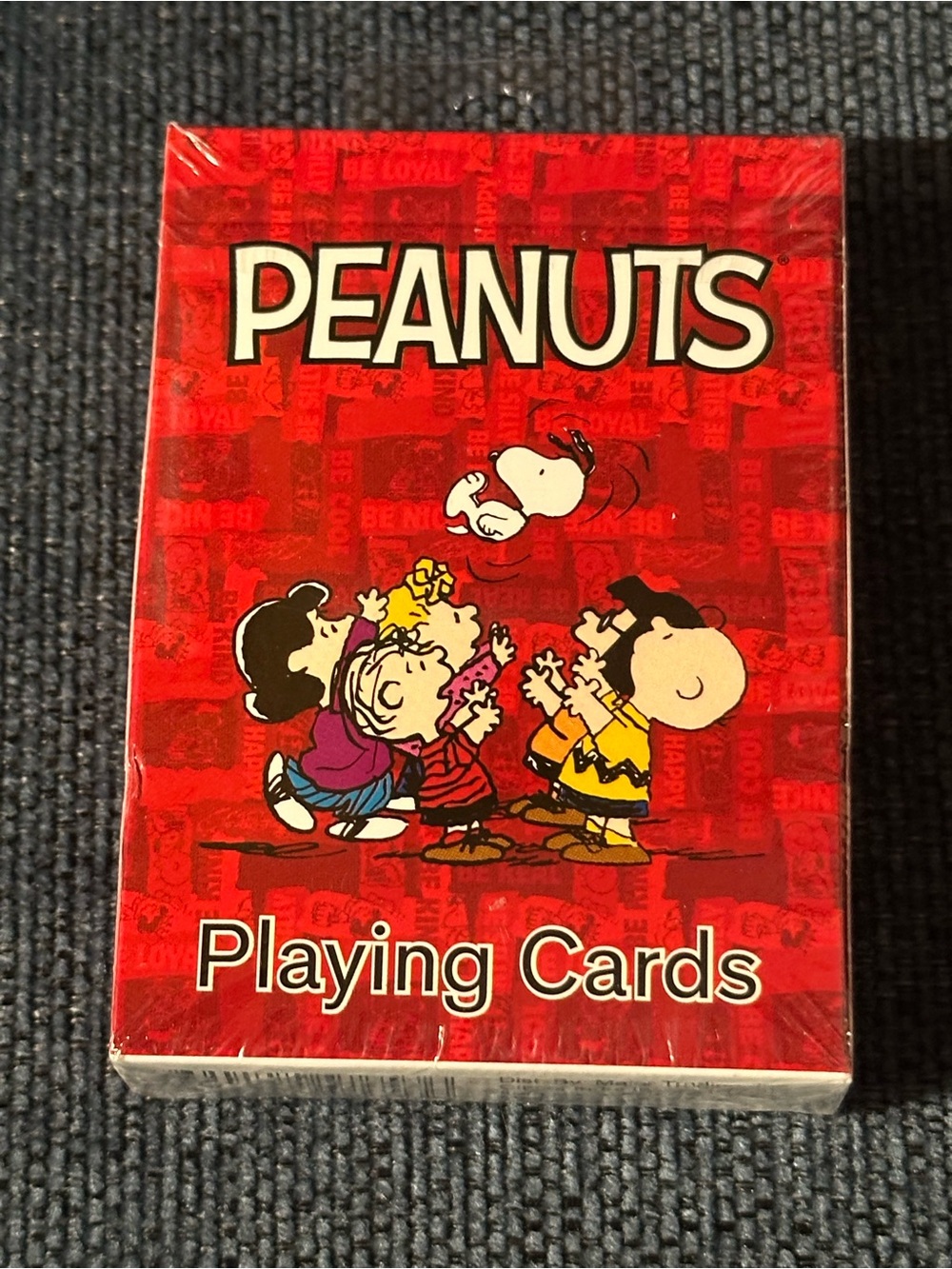 Peanuts Playing Cards